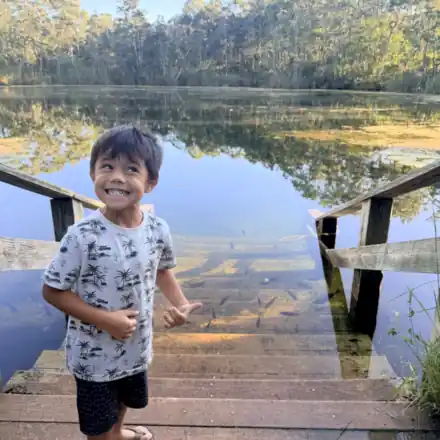 Eagles Nest sinkhole, a clear spring-fed pool in Hernando County, Florida